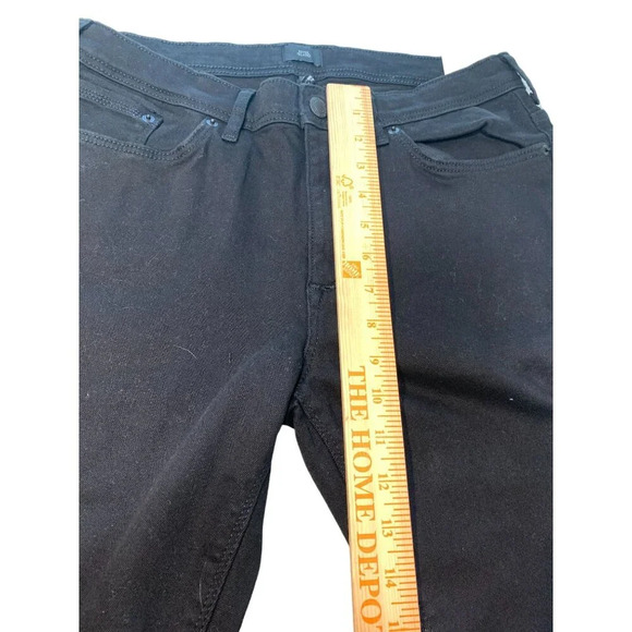 River Island Sid Skinny Stretch Black Jeans W32/L34 Mens Denim Trousers Tailored - Picture 7 of 10